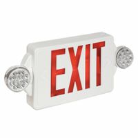 Combination Exit Signs & Emergency Lights thumbnail